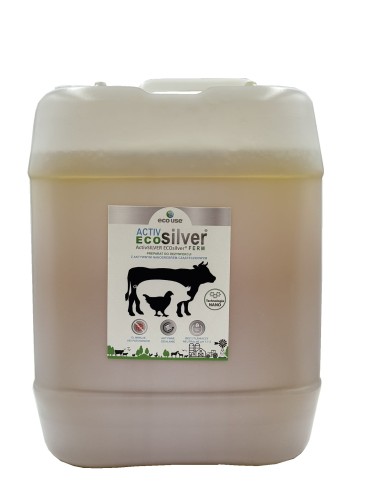 ActivSILVER ECOsilver FERM srebro cząsteczkowe 20L Etykieta .JPEG