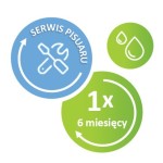 Serwis pisuaru bezwodnego EcoUse co 6 miesiący