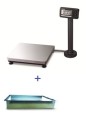 Zestaw: waga CAS PD plus z koszem montażowym