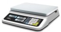 Waga PR-II - dwudziałkowa, duże podświetlane wyświetlacze LCD dla obsługi i klienta (wersja B na obudowie, poniżej szalki). Wbudowany akumulator. Szalka ze stali nierdzewnej.