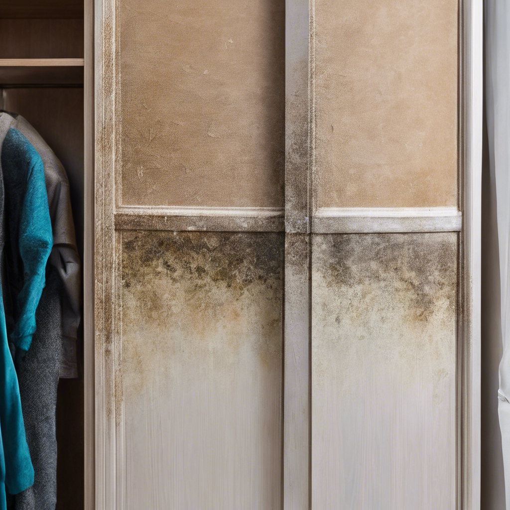 Pleśń w szafie ubraniowej