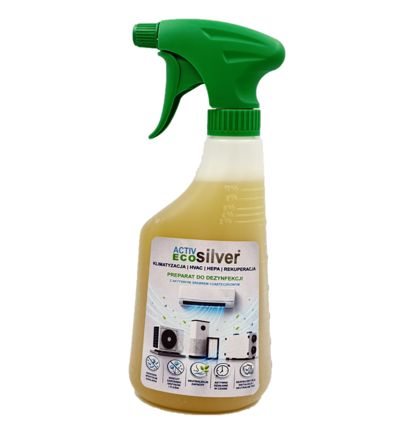 ActivSILVER ECOsilver Klimatyzacja dezynfekcja HEPA HVAC Rekuperacja 